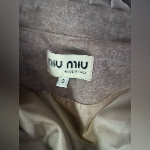 Miu Miu Dress Jacket - Tan - Size Small - Picture 4 of 14